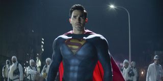 Superman (Tyler Hoechlin) stares forward on Superman & Lois (2021)