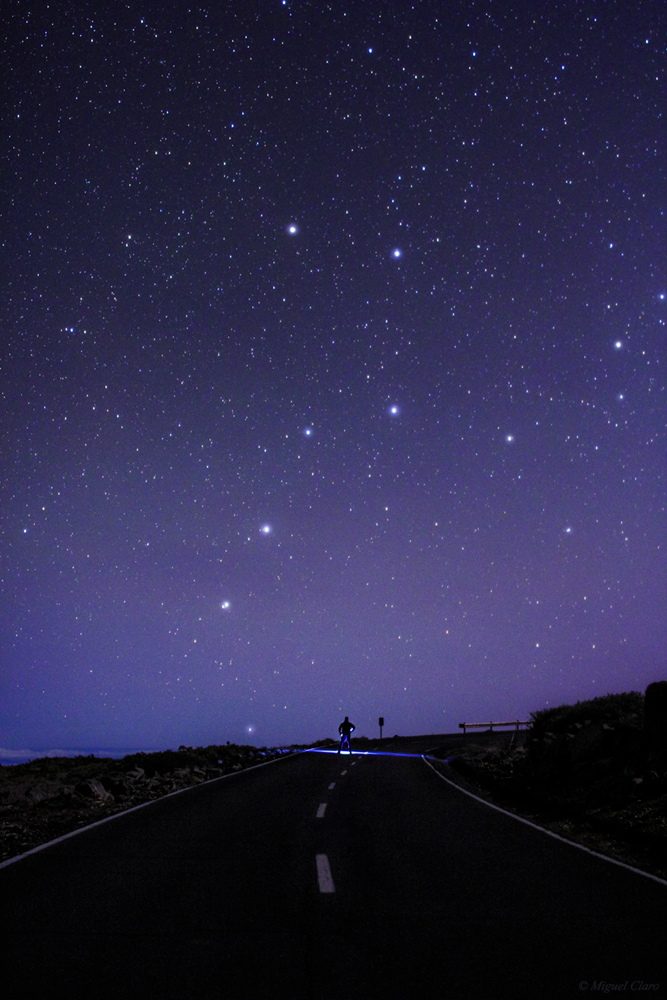 Big Dipper Over the Canary Islands