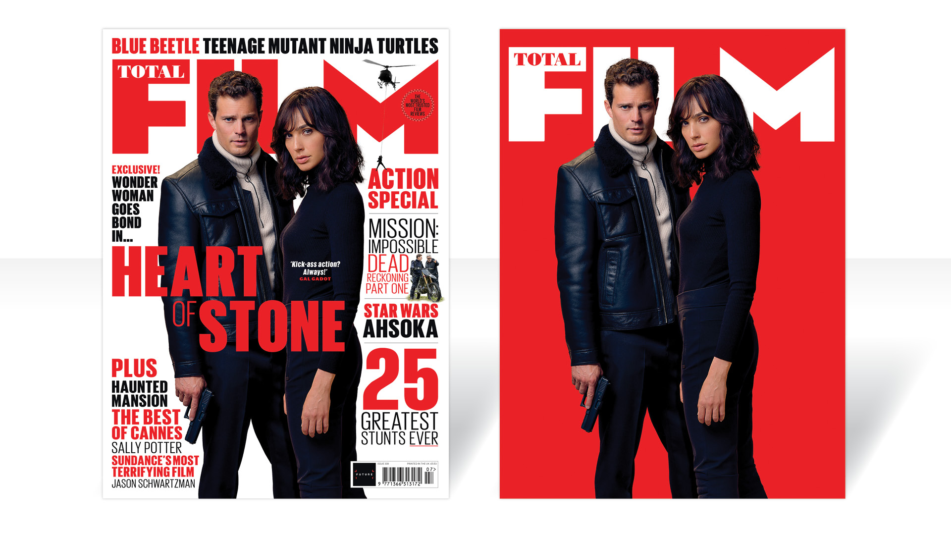 Die Heart of Stone-Ausgabe von Total Film