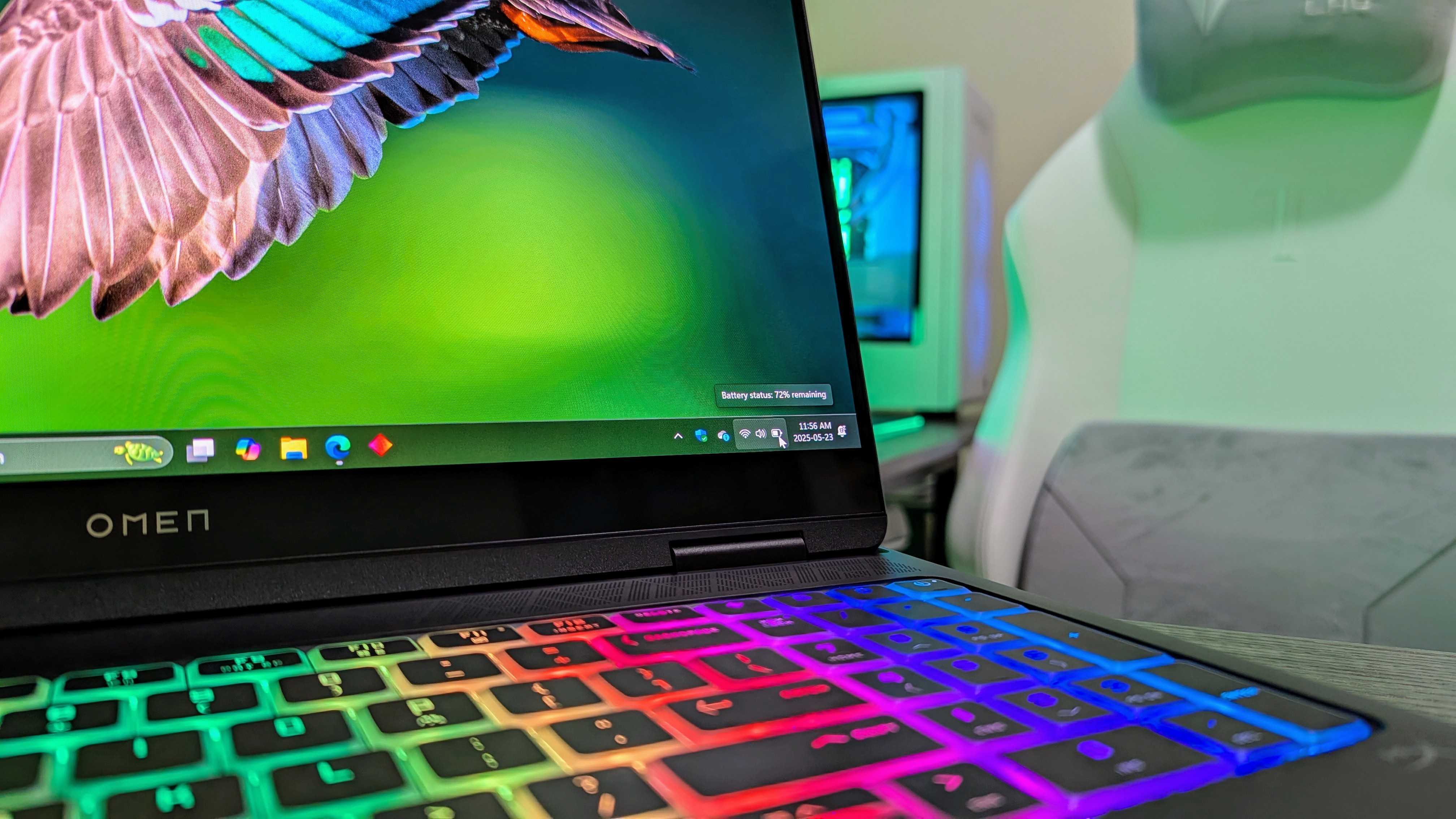 Image of the HP OMEN MAX 16 (2025) gaming laptop.
