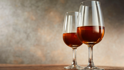 Glasses of sherry