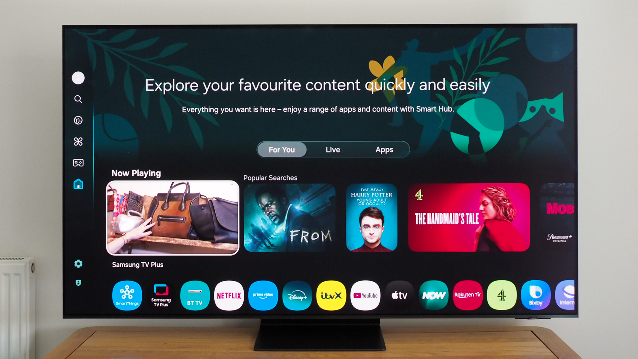 Samsung S95F QD-OLED TV review 2025