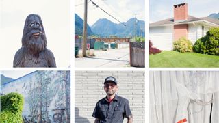 Grid of images of Hope, British Columbia