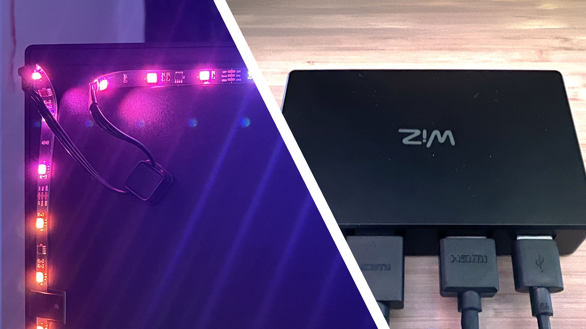 WiZ HDMI Sync Box with TV Backlight