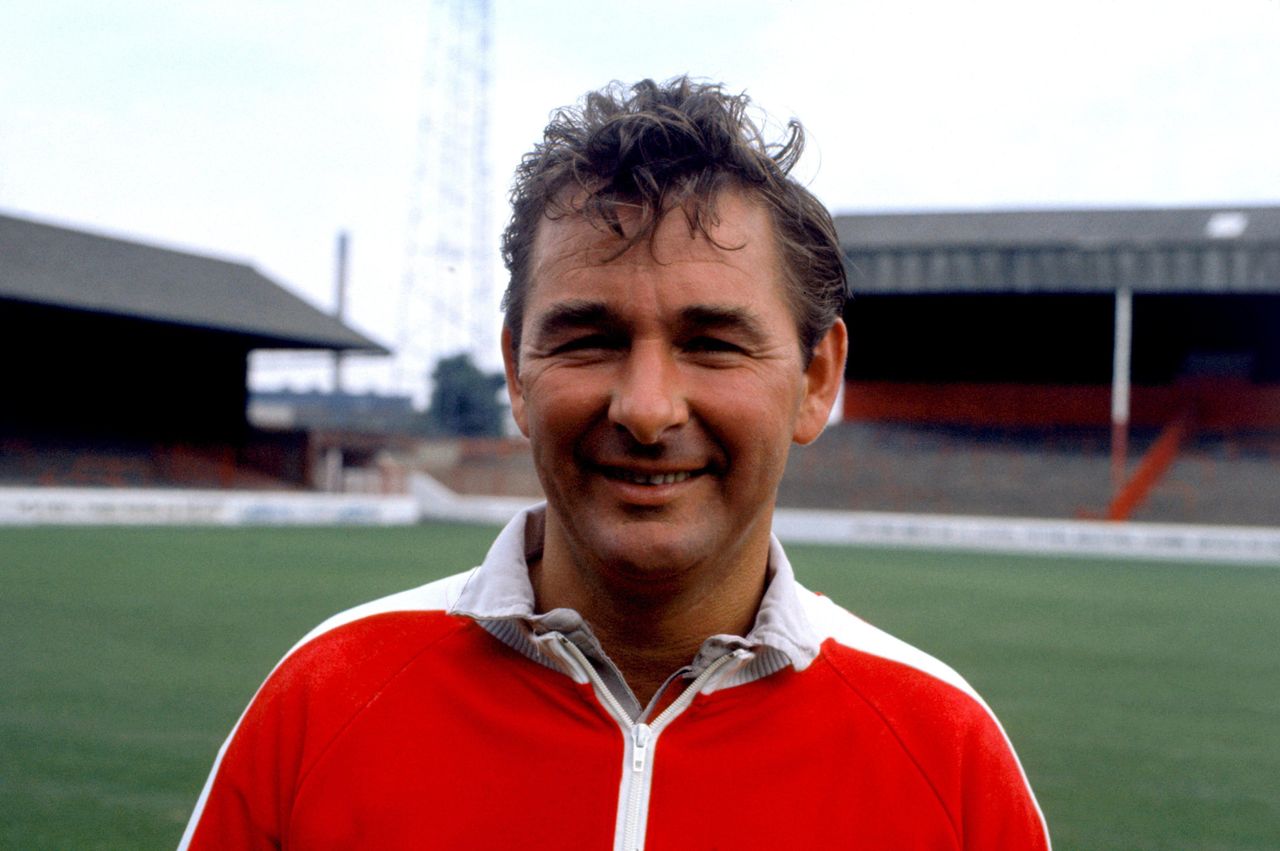 Nottingham Forest manager Brian Clough, 1976