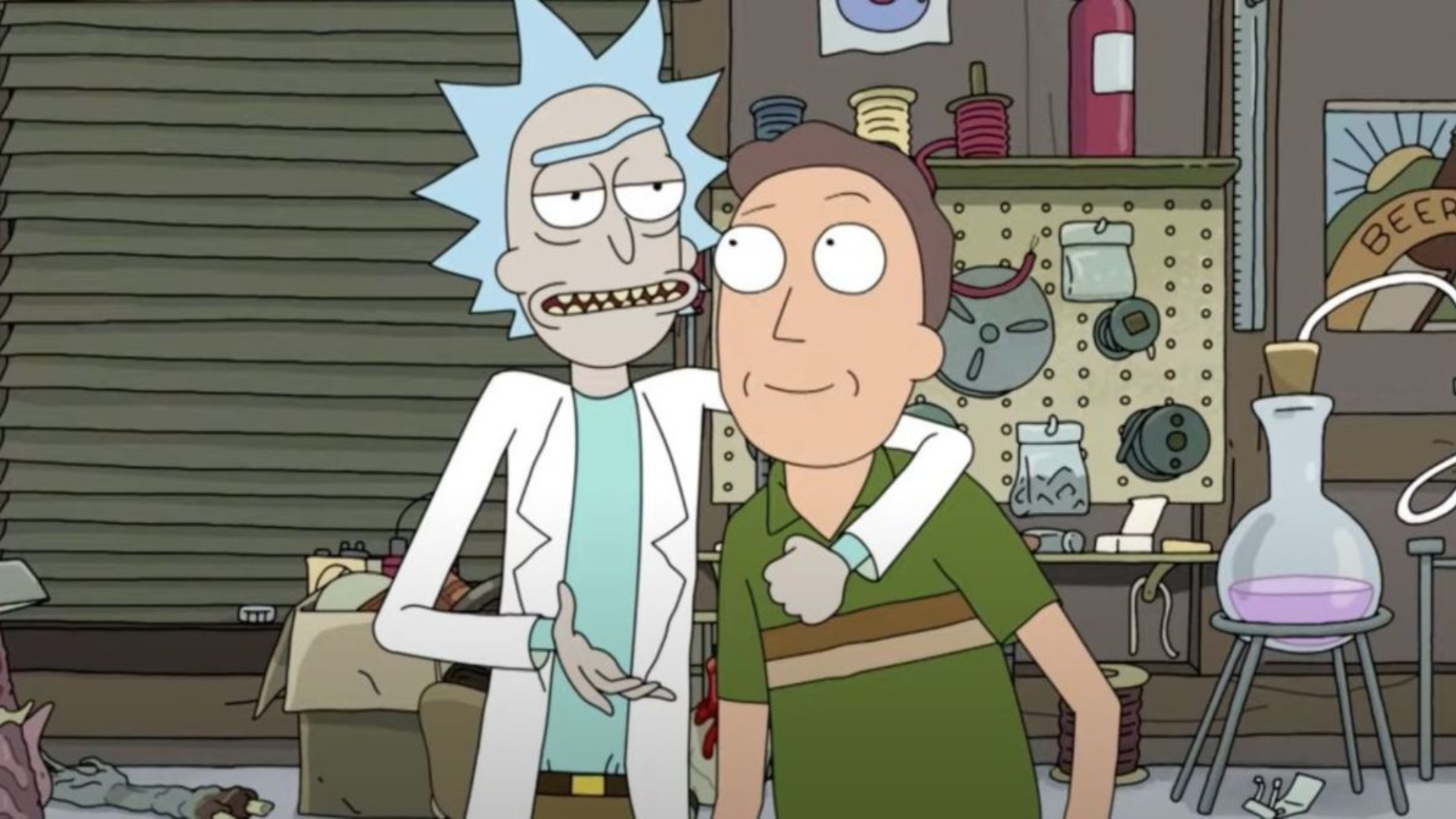 Rick and Morty's Jerry and Rick