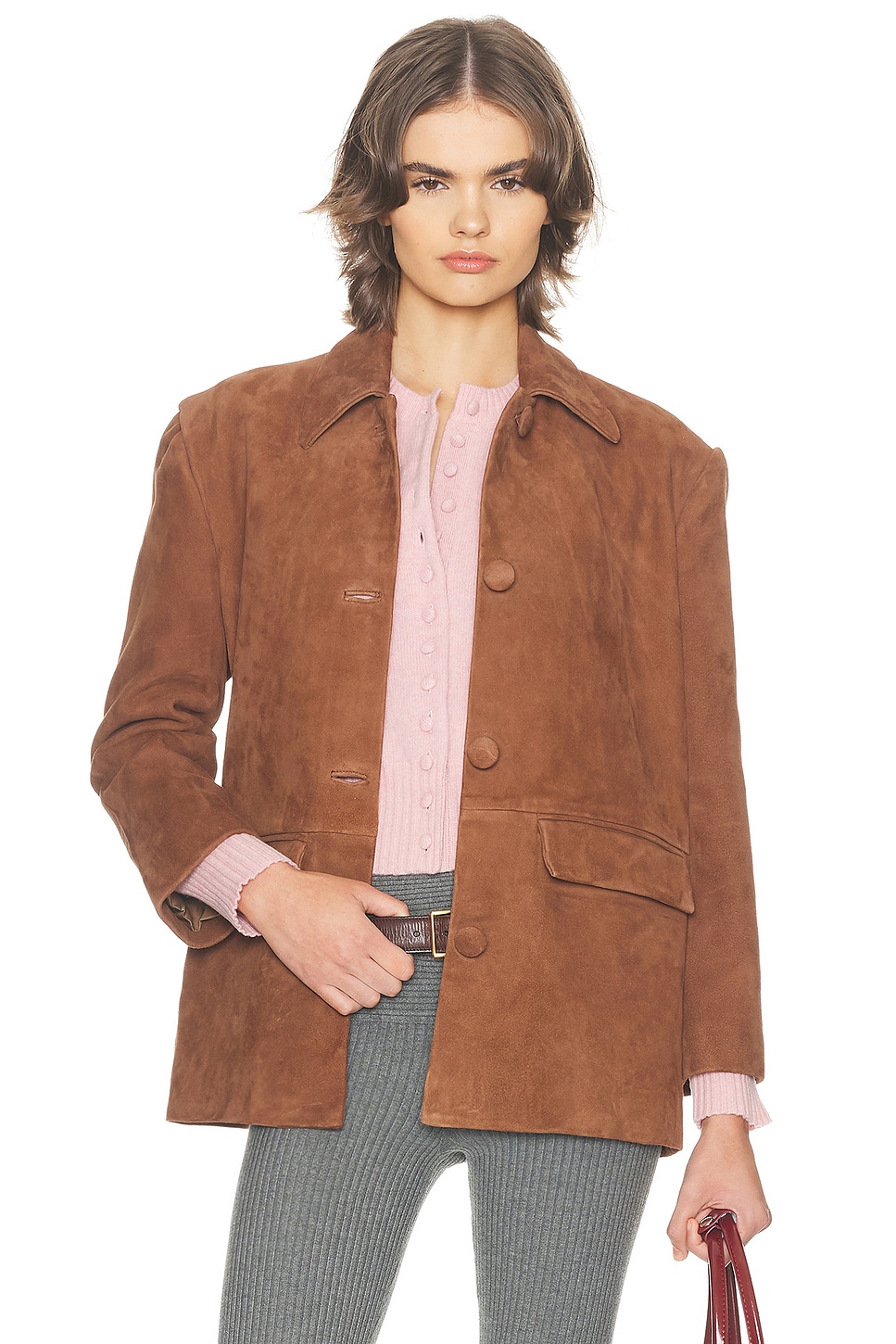 The Schoolhouse Jacket in Suede