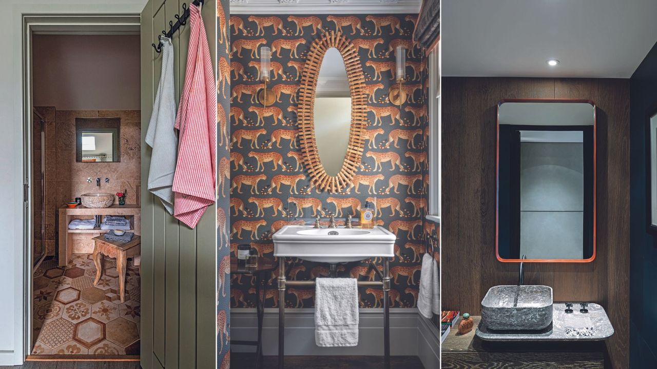 Cloakroom ideas triptych