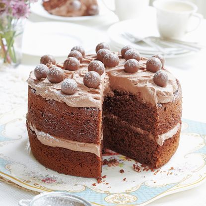 Mary Berry's Malted Chocolate Cake