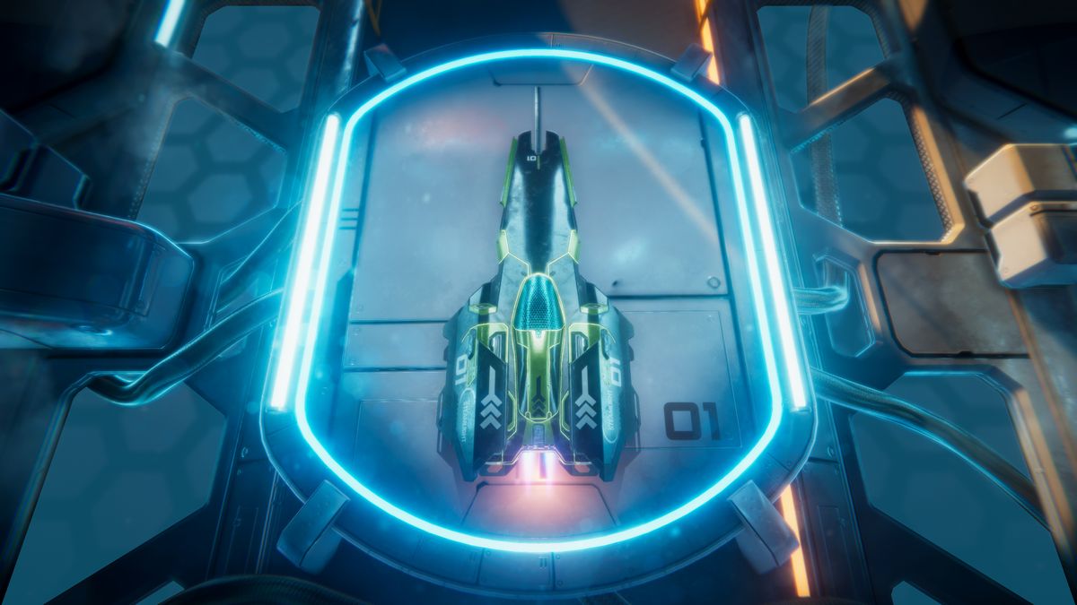 The spirit of Wipeout lives in this crazy fast racer | PC Gamer