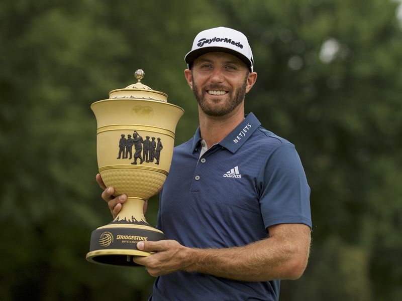 Dustin Johnson defends WGC-Bridgestone Invitational