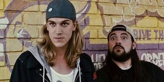 Jason Mewes and Kevin Smith as Jay and Silent Bob in Clerks 2