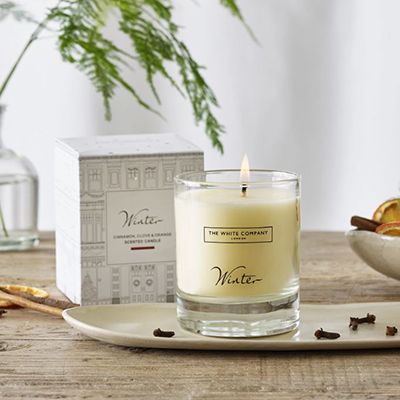 The White Company winter candle