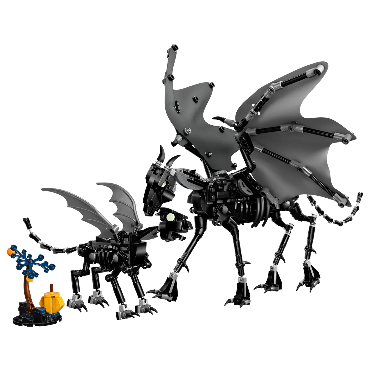 Lego Family of Thestrals set on a plain background