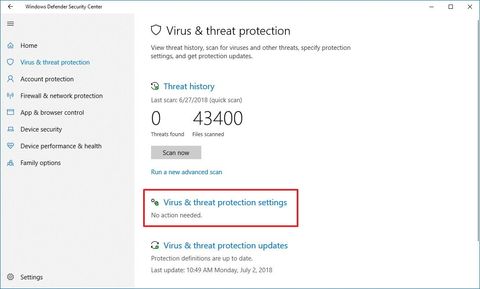 How To Exclude Files And Folders From Windows Defender Antivirus Scans ...