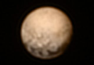 Color Image of Pluto by New Horizons