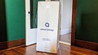 Amerisleep AS3 memory foam mattress box