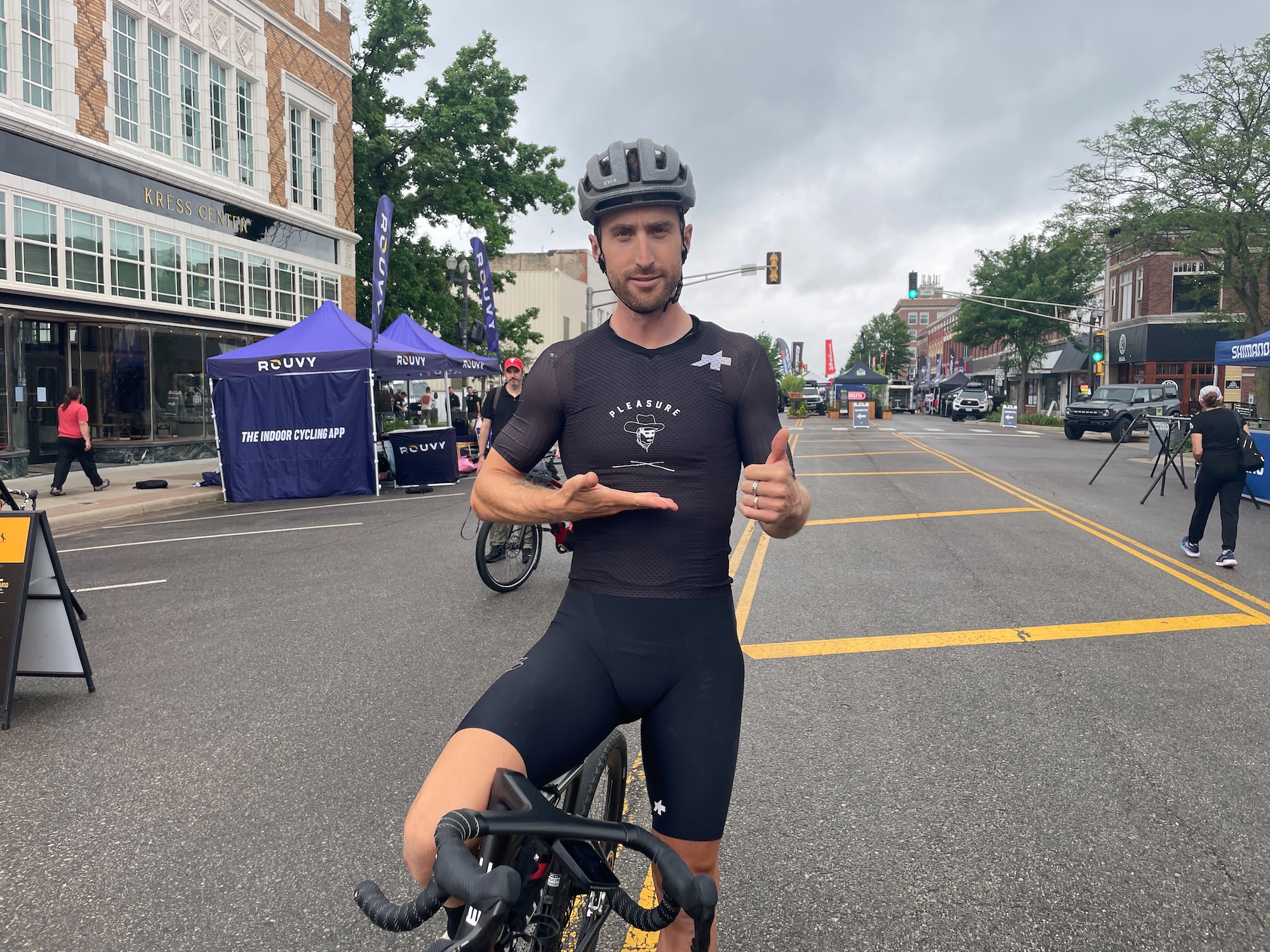 A clean Taylor Phinney on the eve of Unbound Gravel 200