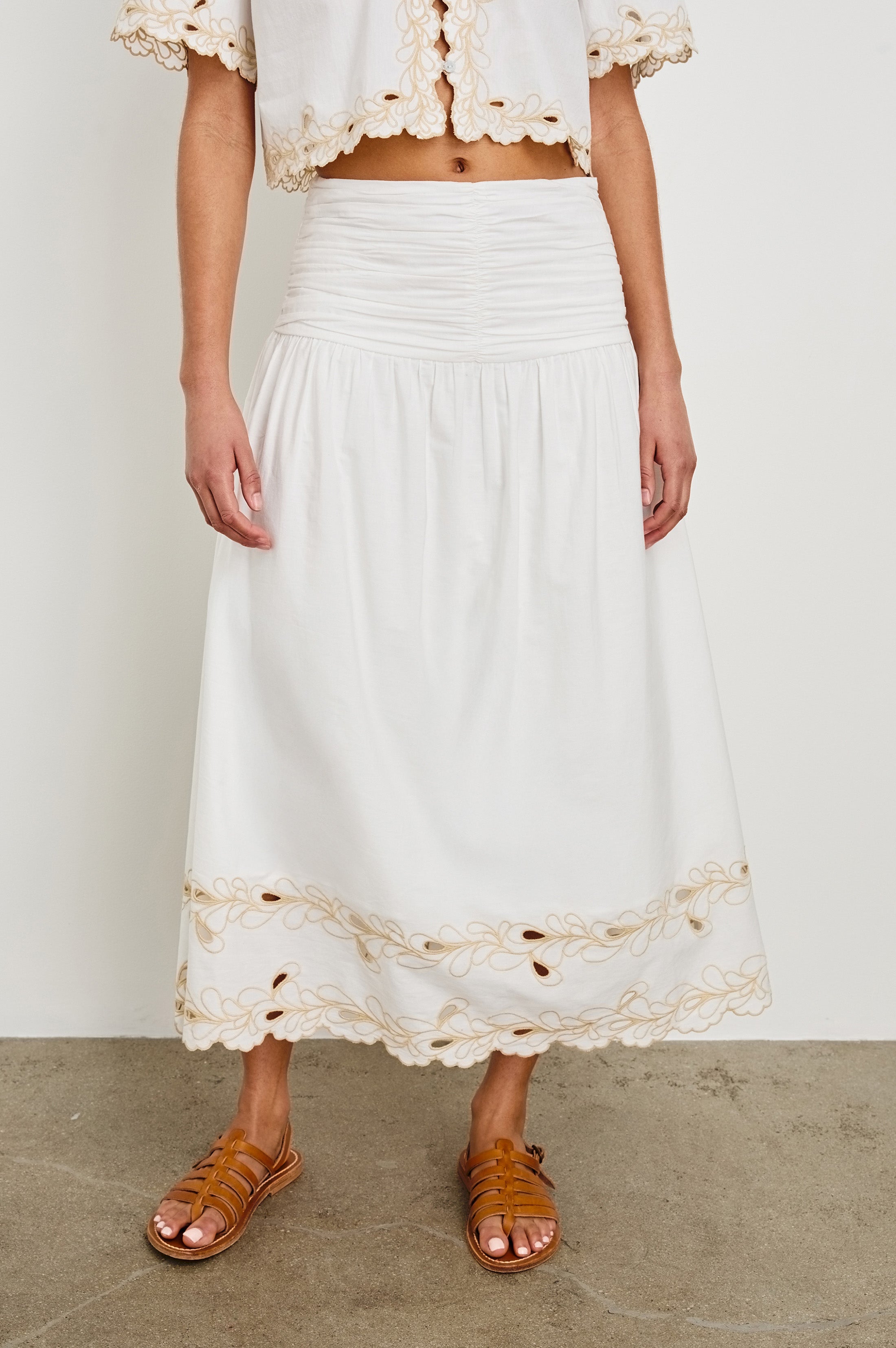 Sol Skirt - White