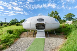 UFO house in Redberth, Pembrokeshire, UK, Airbnb