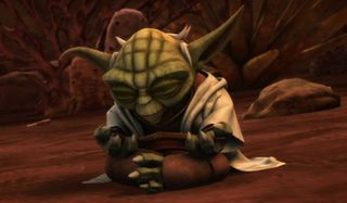Yoda Star Wars meditation