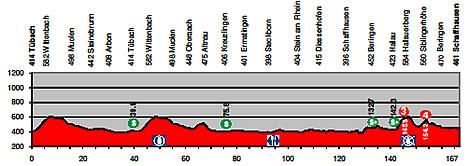 Tour de Suisse - Stage 8 Profile