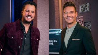 From L to R: Luke Bryan and Ryan Seacrest for American Idol.