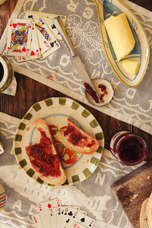 Nonna's House - Ercu Filet Lace Placemats