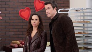 Lacey Chabert and Robert Buckley star in An Unexpected Valentine.