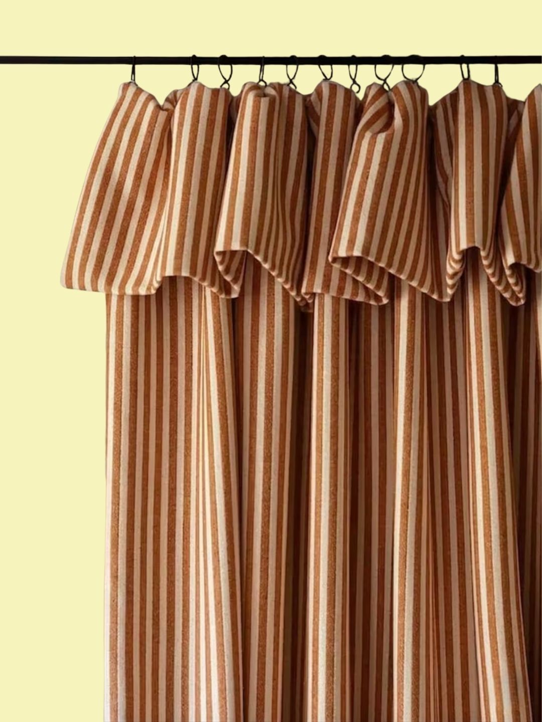 LunivaTextile, Ruffle Top Lined Drapes