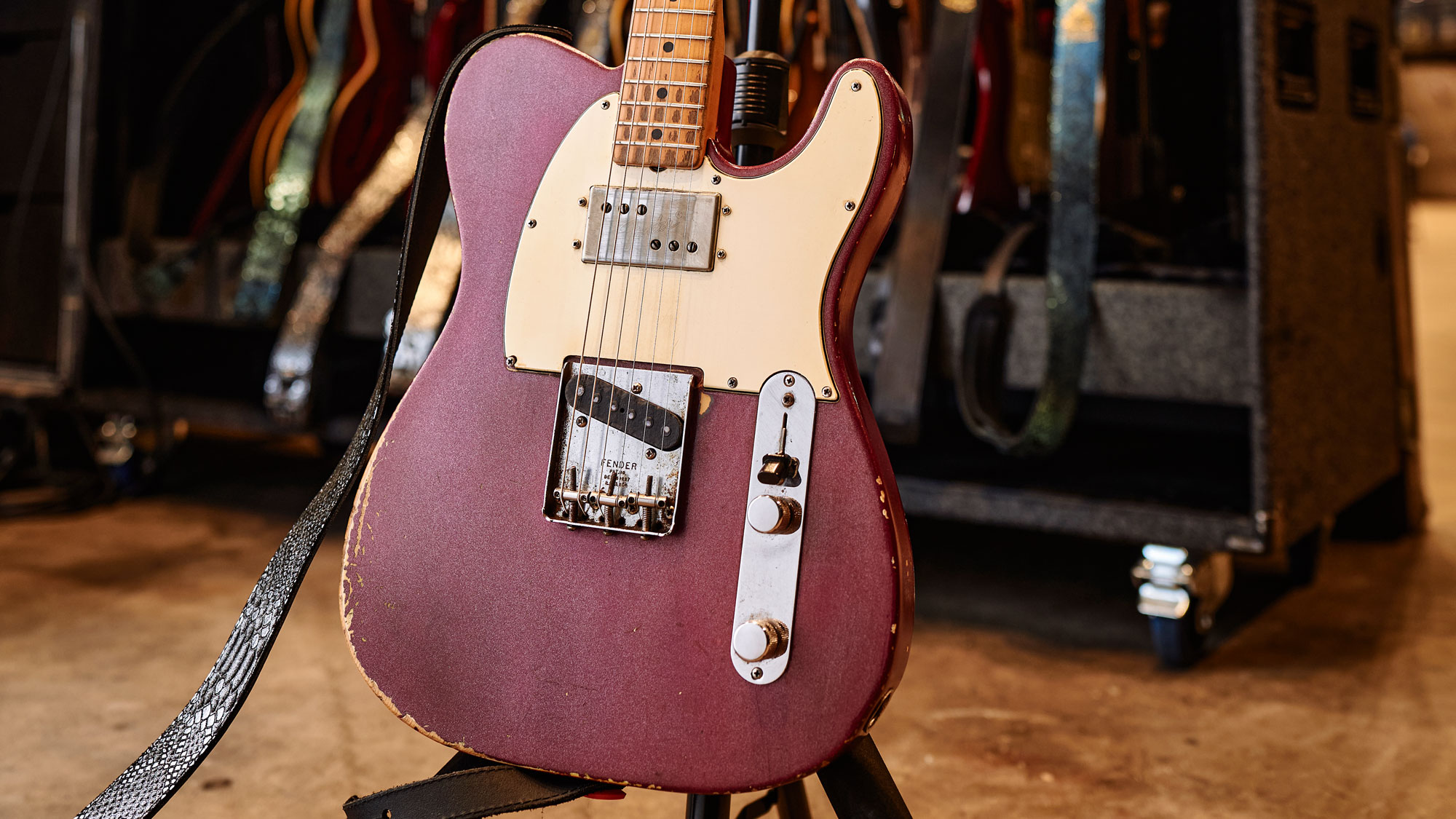 Joe Bonamassa's 1968 Telecaster in Burgundy Mist