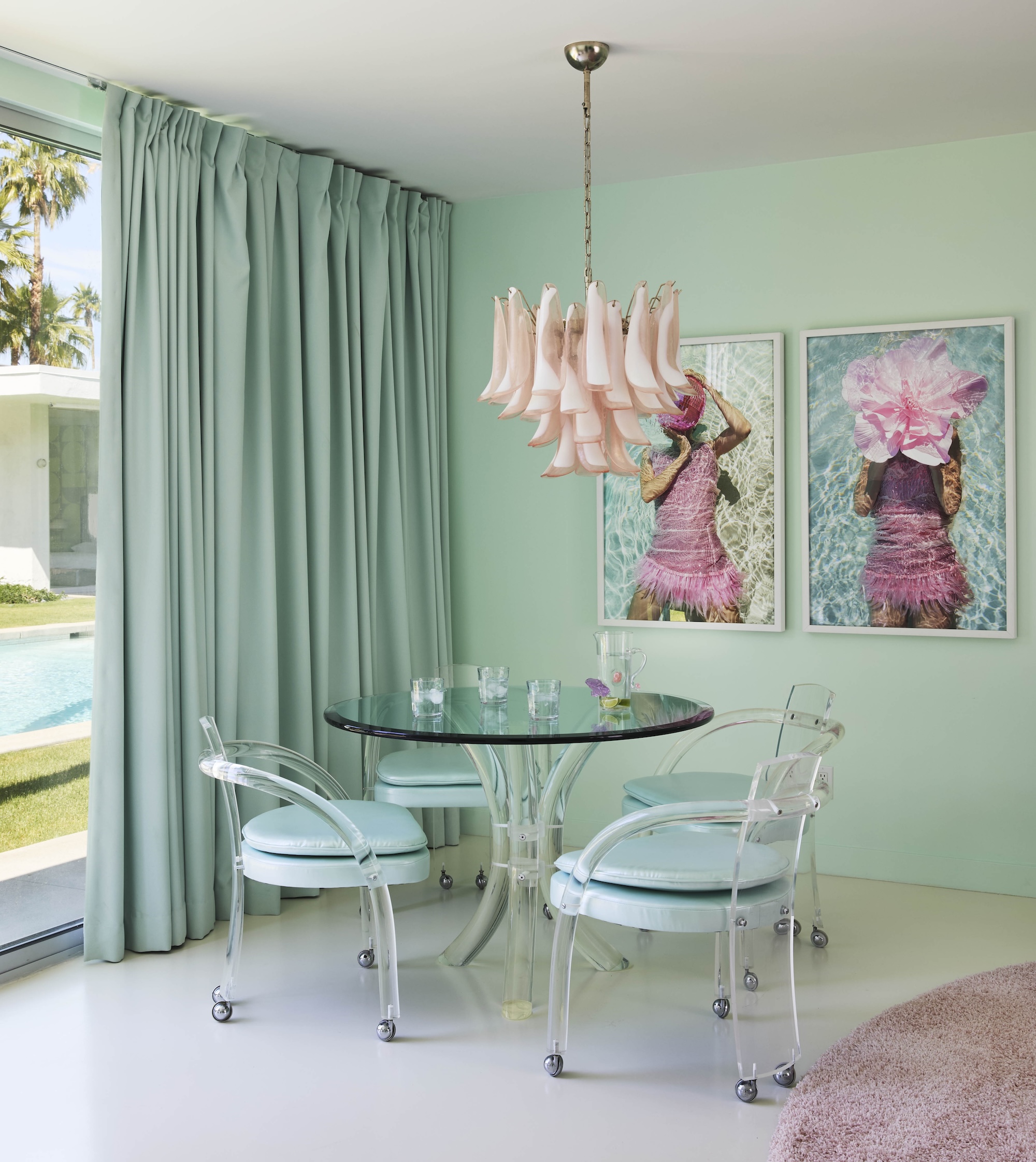 jessica Ayromloo palm springs house