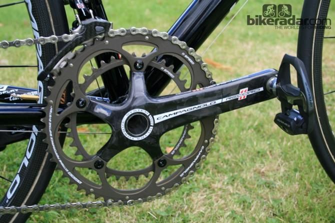 Standard 53-39T chain rings on House's bike