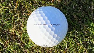 Photo of the Callaway Chrome Tour X Golf Ball