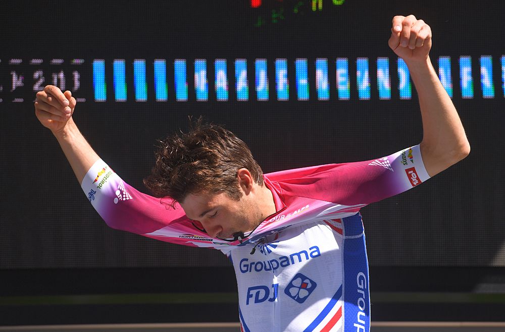 Thibaut Pinot (Groupama FDJ) leads the overall after stage 3 at Tour of the Alps