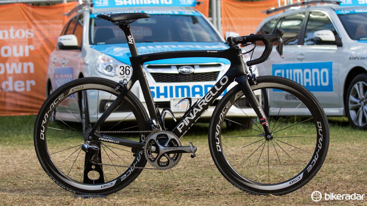 Team Sky got themselves a bunch of new Pinarello Dogma F8s for the 2015 season