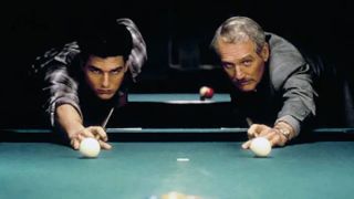 TOm Cruise and Paul Newman in The Color of Money