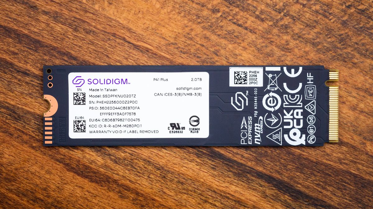 2TB Solidigm P41 Plus SSD
