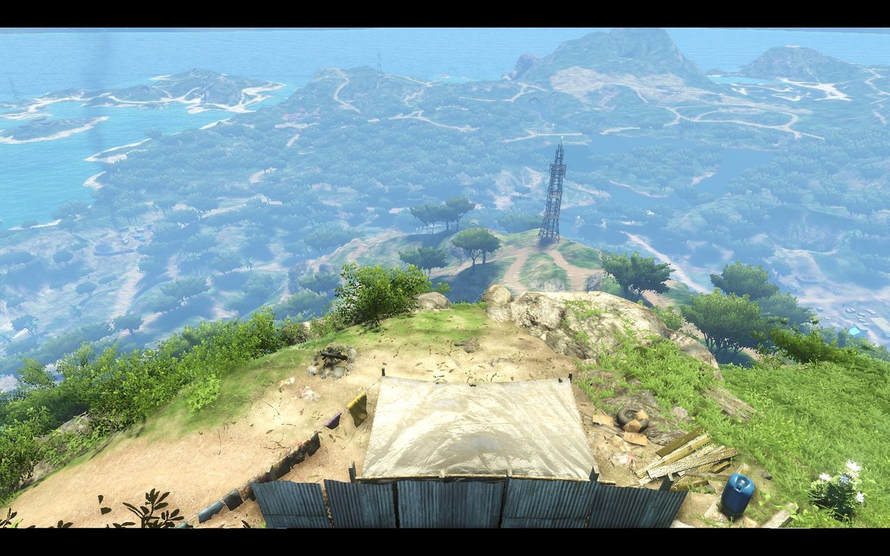 Far Cry 3's radio towers populated the map with icons, cementing the tower as a key open world feature.