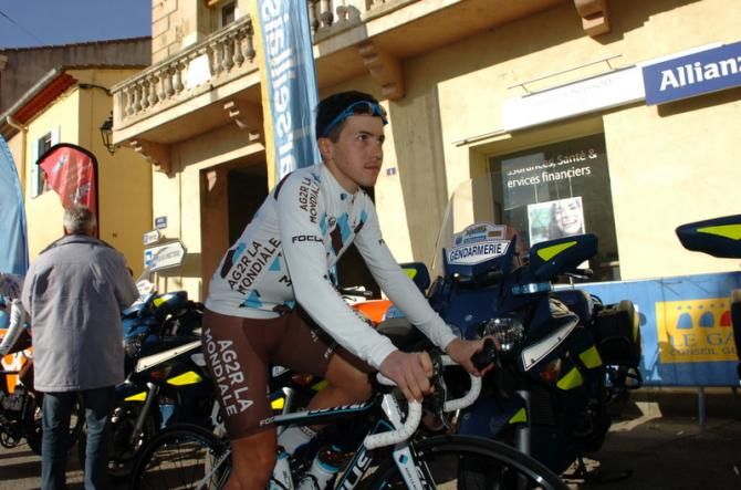 Domenico Pozzovivo (Ag2r La Mondiale) making his debut for his new squad