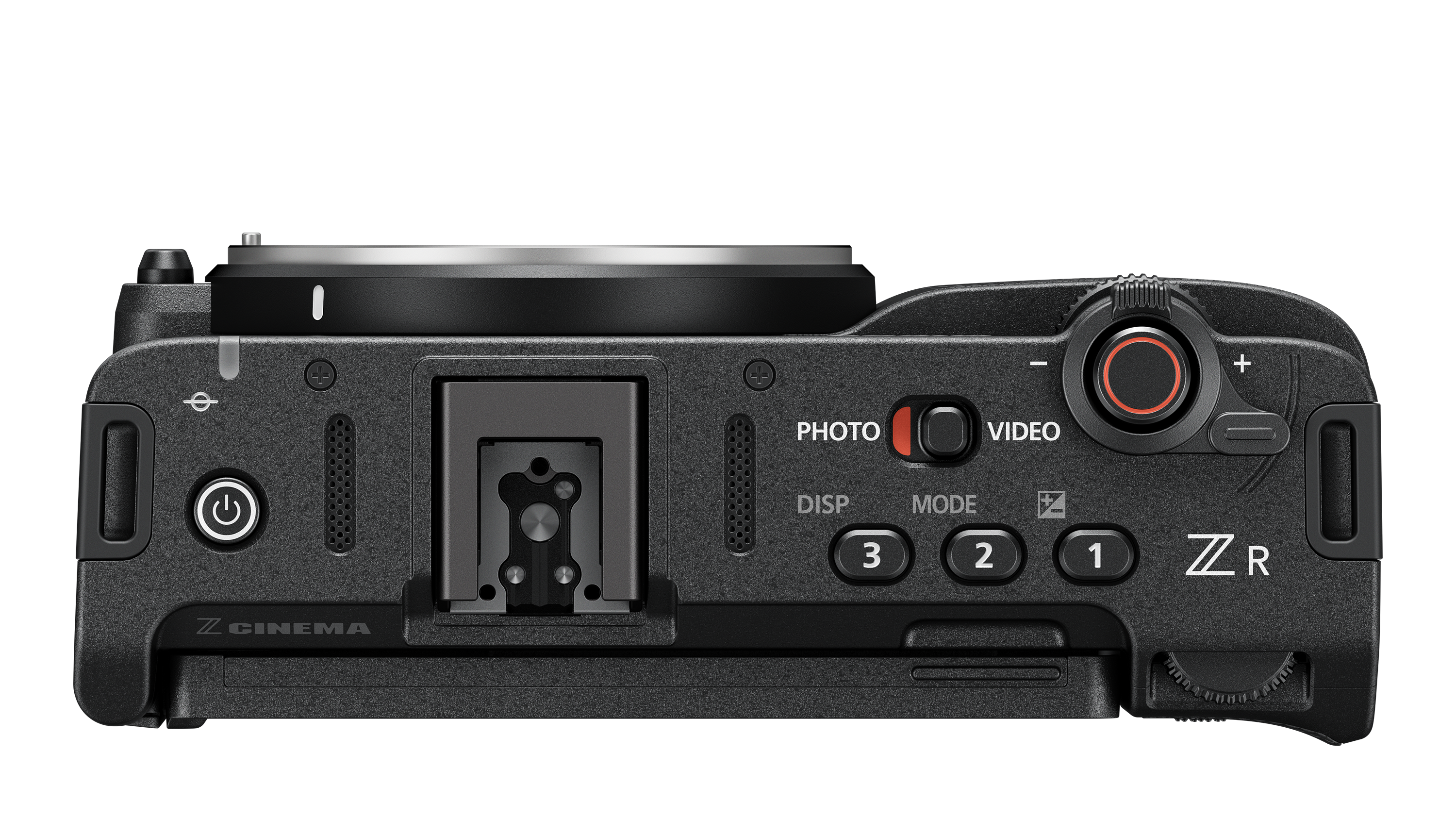 Product shot of Nikon ZR camera