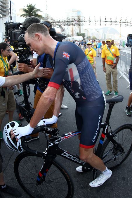 It wasn't Chris Froome's day (Great Britain)
