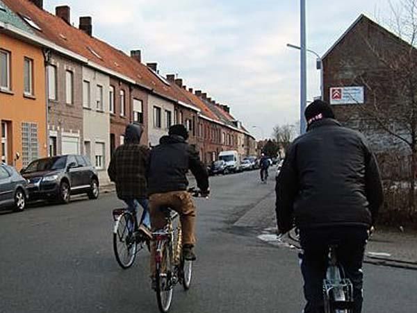 Out and about on cruisers during Euro 'Cross Camp