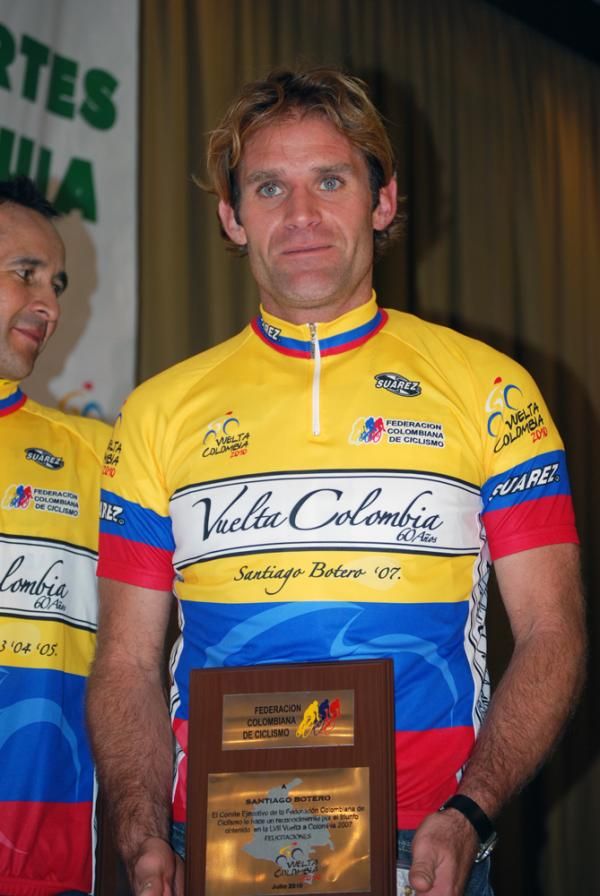 Santiago Botero, one of the former race winners.
