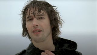James Blunt in the "You're Beautiful" music video