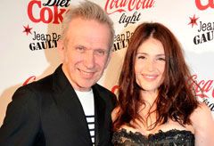 Jean Paul Gaultier and Gemma Arterton