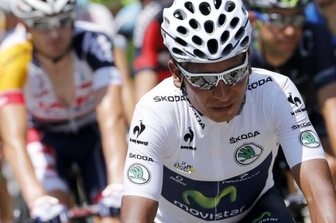 Best young rider Nairo Quintana (Movistar)