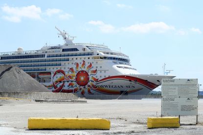 Norwegian Cruise Line ship.