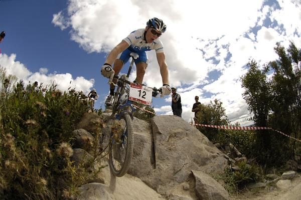 Josh Carlson, on his new ride, puts in a fine performance.