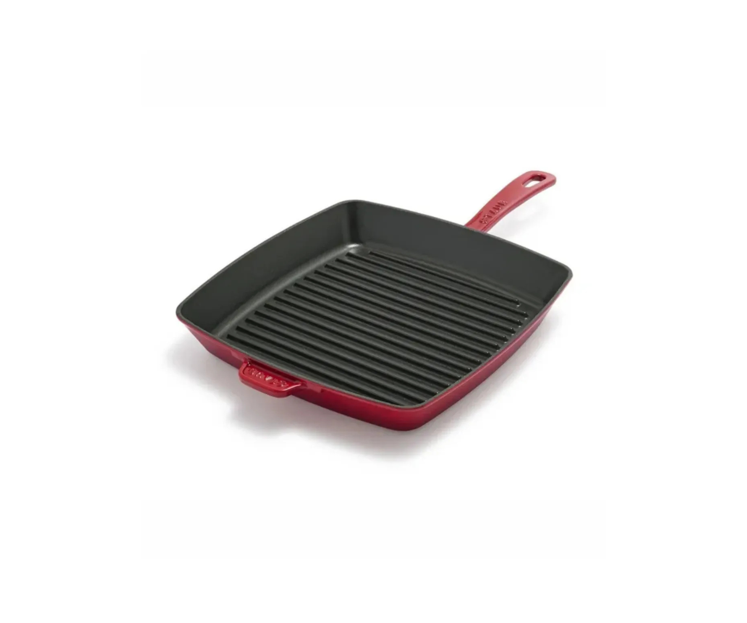 Staub 12 inch Grill Pan in red
